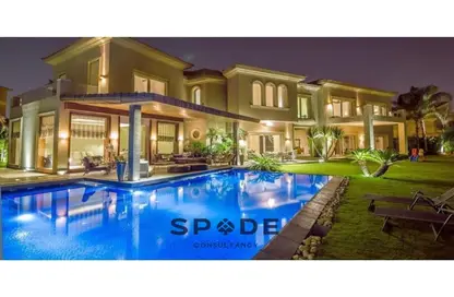 Villa - 4 Bedrooms - 6 Bathrooms for sale in Swan Lake - The 1st Settlement - New Cairo City - Cairo