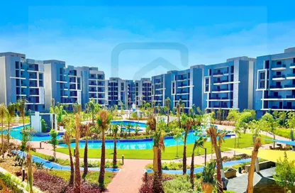 Penthouse - 2 Bedrooms - 2 Bathrooms for sale in Sun Capital - Fayoum Desert road - 6 October City - Giza