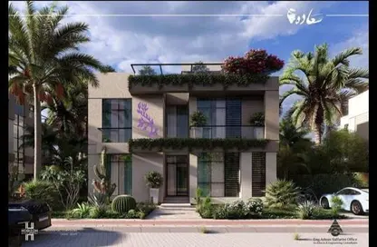 Villa - 5 Bedrooms - 5 Bathrooms for sale in Saada Compound - New Cairo City - Cairo