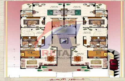 Duplex - 3 Bedrooms - 3 Bathrooms for sale in El Banafseg Apartment Buildings - El Banafseg - New Cairo City - Cairo