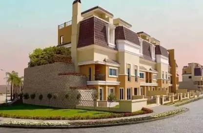 Townhouse - 4 Bedrooms - 4 Bathrooms for sale in Sarai - Mostakbal City Compounds - Mostakbal City - Future City - Cairo