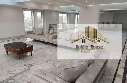 Apartment - 6 Bedrooms - 7 Bathrooms for rent in Aziz Abaza St. - Zamalek - Cairo