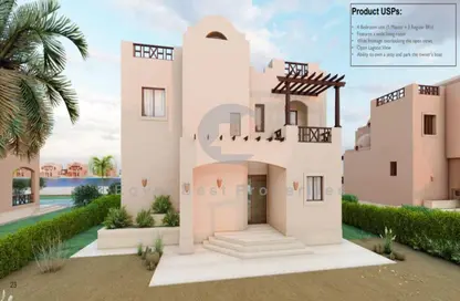 Villa - 4 Bedrooms - 4 Bathrooms for sale in Shedwan Resort - Al Gouna - Hurghada - Red Sea