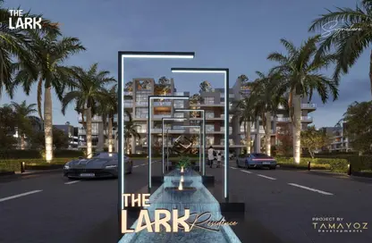 Apartment - 2 Bedrooms - 2 Bathrooms for sale in The Lark Residence - 5th Settlement Compounds - The 5th Settlement - New Cairo City - Cairo