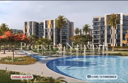 Apartment - 2 Bedrooms - 2 Bathrooms for sale in HAP Town - Mostakbal City Compounds - Mostakbal City - Future City - Cairo