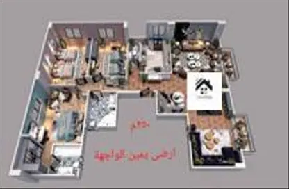 Apartment - 3 Bedrooms - 3 Bathrooms for sale in El Narges Buildings - Al Narges - New Cairo City - Cairo