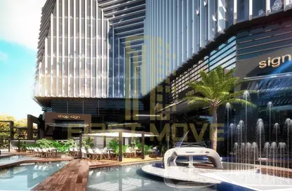 Shop - Studio - 7 Bathrooms for sale in Aurora - MU-23 - New Capital City - Cairo