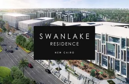 Apartment - 2 Bedrooms - 2 Bathrooms for sale in Swan Lake Residence - 5th Settlement Compounds - The 5th Settlement - New Cairo City - Cairo