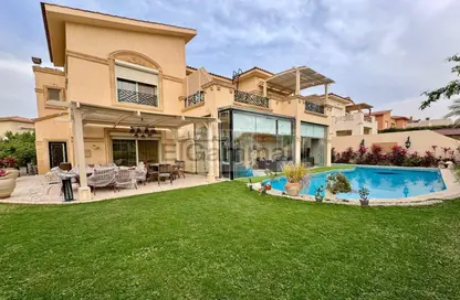 Villa - 4 Bedrooms - 5 Bathrooms for rent in Swan Lake - The 1st Settlement - New Cairo City - Cairo