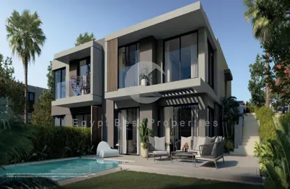 Villa - 4 Bedrooms - 5 Bathrooms for sale in Swan Lake West - 6 October Compounds - 6 October City - Giza