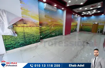 Shop - Studio - 1 Bathroom for rent in Mostafa Abou Heif St. - Saba Basha - Hay Sharq - Alexandria