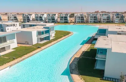 Penthouse - 3 Bedrooms - 2 Bathrooms for sale in Mountain View - Ras Al Hekma - North Coast