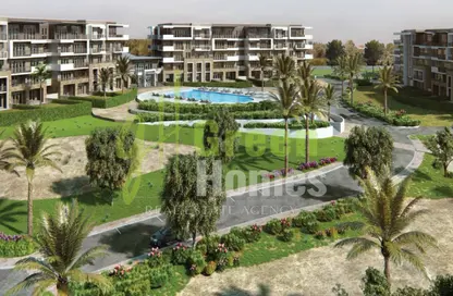 Apartment - 3 Bedrooms - 4 Bathrooms for rent in The Fourteen Golf Residences - Uptown Cairo - Mokattam - Cairo