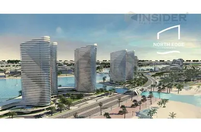 Apartment - 1 Bedroom - 1 Bathroom for sale in North Edge Towers - New Alamein City - Al Alamein - North Coast