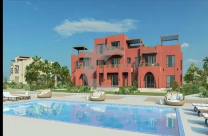 Townhouse - 3 Bedrooms - 3 Bathrooms for sale in North Bay - Al Gouna - Hurghada - Red Sea