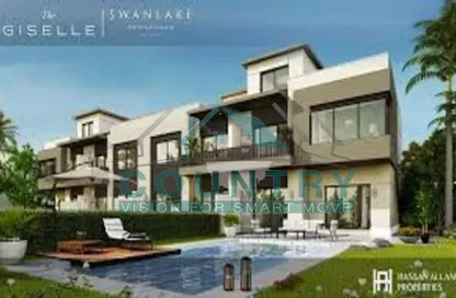 Twin House - 5 Bedrooms - 5 Bathrooms for sale in Swan Lake Residence - 5th Settlement Compounds - The 5th Settlement - New Cairo City - Cairo