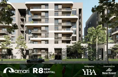 Apartment - 3 Bedrooms - 3 Bathrooms for sale in Qamary - R8 - New Capital City - Cairo