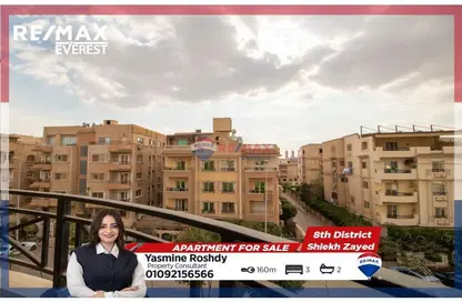 Apartment - 3 Bedrooms - 3 Bathrooms for sale in 9th District - Sheikh Zayed City - Giza