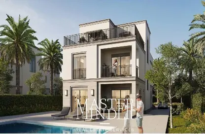 Villa - 3 Bedrooms - 4 Bathrooms for sale in Belle Vie - New Zayed City - Sheikh Zayed City - Giza