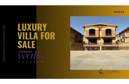 Villa - 6 Bedrooms - 7 Bathrooms for sale in Pyramids Walk - South Dahshur Link - 6 October City - Giza