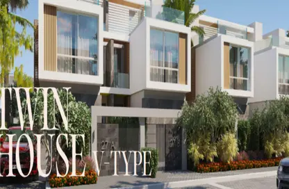 Townhouse - 4 Bedrooms - 4 Bathrooms for sale in El Patio Vera - Sheikh Zayed Compounds - Sheikh Zayed City - Giza