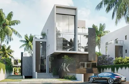 Villa - 6 Bedrooms for sale in The Waterway Villas - Ext North Inves Area - New Cairo City - Cairo