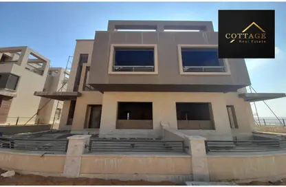 Twin House - 5 Bedrooms - 5 Bathrooms for sale in New Giza - Cairo Alexandria Desert Road - 6 October City - Giza