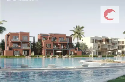 Apartment - 2 Bedrooms - 3 Bathrooms for sale in Shedwan Resort - Al Gouna - Hurghada - Red Sea