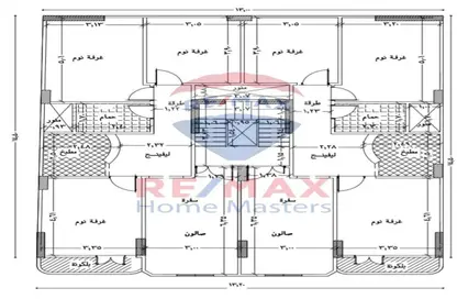 Apartment - 3 Bedrooms - 1 Bathroom for sale in Al Gamaa District - Al Mansoura - Al Daqahlya