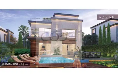 Villa - 3 Bedrooms - 3 Bathrooms for sale in Azzar - 5th Settlement Compounds - The 5th Settlement - New Cairo City - Cairo