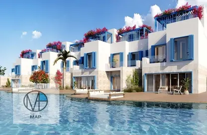 Townhouse - 4 Bedrooms - 4 Bathrooms for sale in Naia bay - Ras Al Hekma - North Coast