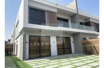 Twin House - 3 Bedrooms - 4 Bathrooms for rent in Patio Al Zahraa - Sheikh Zayed Compounds - Sheikh Zayed City - Giza