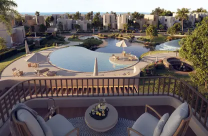 Duplex - 3 Bedrooms - 4 Bathrooms for sale in Makadi Orascom Resort - Makadi - Hurghada - Red Sea