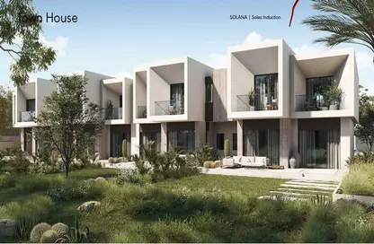 Townhouse - 7 Bedrooms - 5 Bathrooms for sale in Solana - New Zayed City - Sheikh Zayed City - Giza