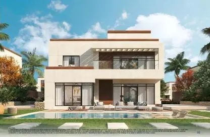 Villa - 6 Bedrooms - 5 Bathrooms for sale in Mazarine - New Alamein City - Al Alamein - North Coast