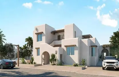 Chalet - 4 Bedrooms - 3 Bathrooms for sale in Hacienda West - Ras Al Hekma - North Coast