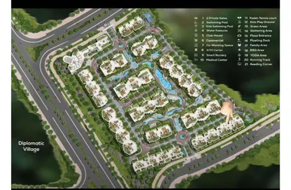 Apartment - 3 Bedrooms - 3 Bathrooms for sale in Qamary - R8 - New Capital City - Cairo