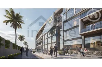 Shop - Studio - 1 Bathroom for sale in Golden View Mall - Ganoob El Acadimia - New Cairo City - Cairo