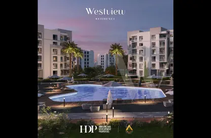 Apartment - 3 Bedrooms - 2 Bathrooms for sale in Westview Residence - New Zayed City - Sheikh Zayed City - Giza