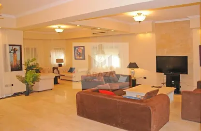 Villa - 6 Bedrooms - 6 Bathrooms for rent in Katameya Residence - The 1st Settlement - New Cairo City - Cairo