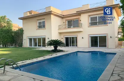 Villa - 5 Bedrooms - 6 Bathrooms for rent in Katameya Heights - El Katameya Compounds - El Katameya - New Cairo City - Cairo