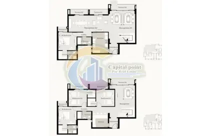 Duplex - 4 Bedrooms - 4 Bathrooms for sale in R7 - New Capital City - Cairo