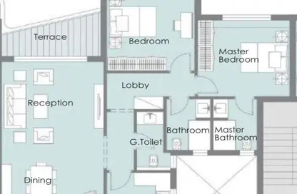 Apartment - 2 Bedrooms - 3 Bathrooms for sale in Hyde Park - 5th Settlement Compounds - The 5th Settlement - New Cairo City - Cairo