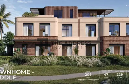 Villa - 4 Bedrooms - 4 Bathrooms for sale in Crescent Walk - 5th Settlement Compounds - The 5th Settlement - New Cairo City - Cairo