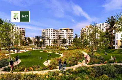 Apartment - 2 Bedrooms - 2 Bathrooms for sale in Zed East - 5th Settlement Compounds - The 5th Settlement - New Cairo City - Cairo