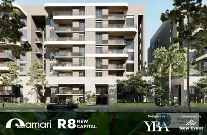 Apartment - 2 Bedrooms - 1 Bathroom for sale in Qamary - R8 - New Capital City - Cairo