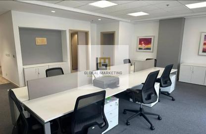 Office Space - Studio - 1 Bathroom for rent in Cairo Festival City - North Investors Area - New Cairo City - Cairo