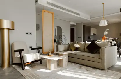 Apartment - 2 Bedrooms - 2 Bathrooms for rent in Area C - Ganoob El Acadimia - New Cairo City - Cairo