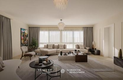 Apartment - 1 Bedroom - 1 Bathroom for sale in O West - 6 October Compounds - 6 October City - Giza