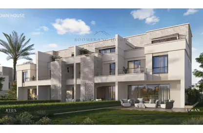 Townhouse - 4 Bedrooms - 3 Bathrooms for sale in Vye Sodic - New Zayed City - Sheikh Zayed City - Giza